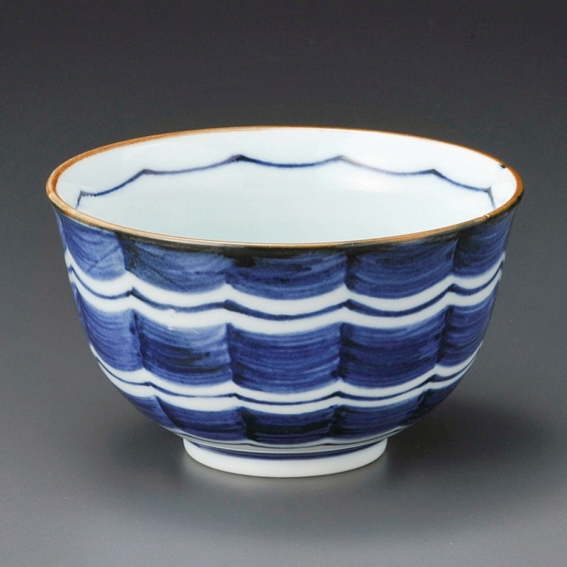 金正陶器 稿波ぶっかけ丼 1個(ご注文単位1個)【直送品】