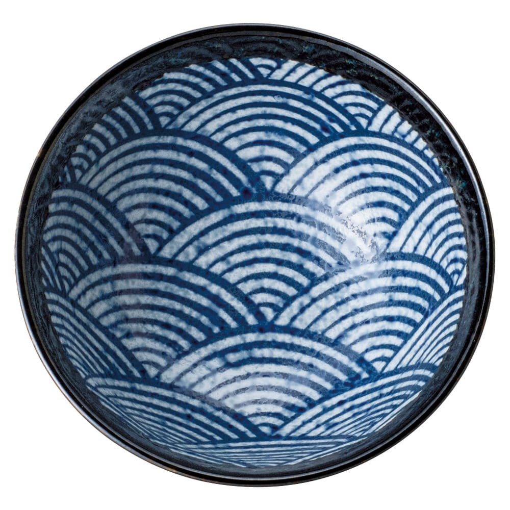 金正陶器 青海波5.0和丼 1個(ご注文単位1個)【直送品】