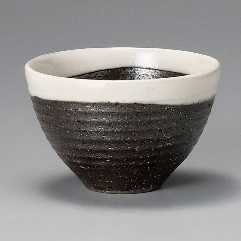 金正陶器 黒雪化粧多用碗 1個(ご注文単位1個)【直送品】