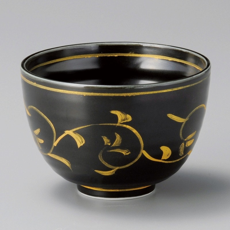 金正陶器 雲母金唐草小丼 1個(ご注文単位1個)【直送品】