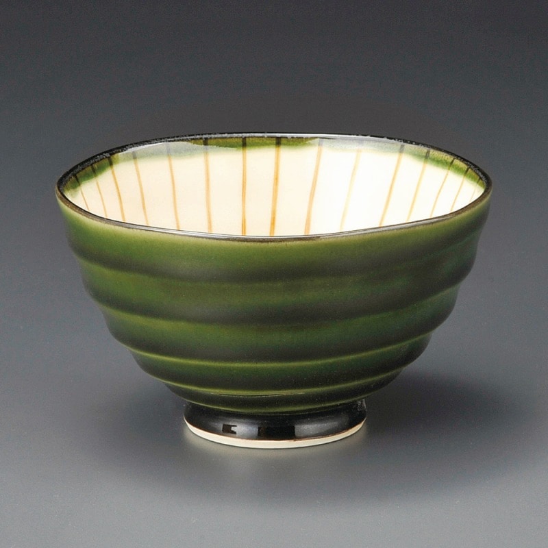 金正陶器 織部千筋多用碗 1個(ご注文単位1個)【直送品】