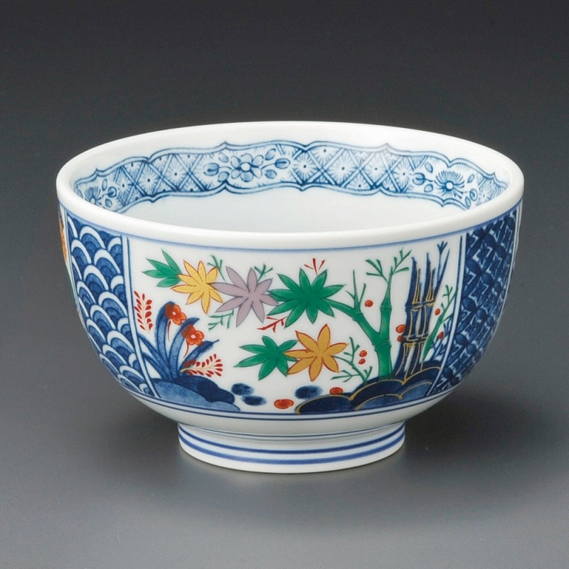 金正陶器 四君子多用碗 1個(ご注文単位1個)【直送品】