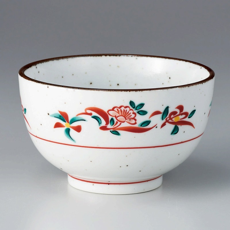 金正陶器 赤絵花4.0多用碗 1個(ご注文単位1個)【直送品】
