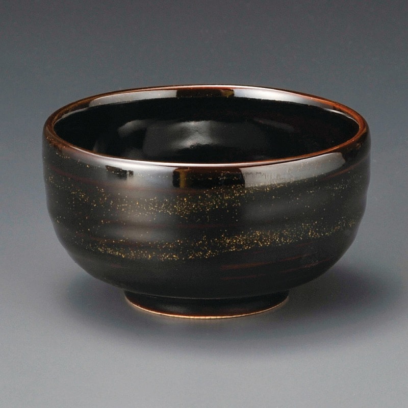 金正陶器 結晶天目4.0丼 1個(ご注文単位1個)【直送品】