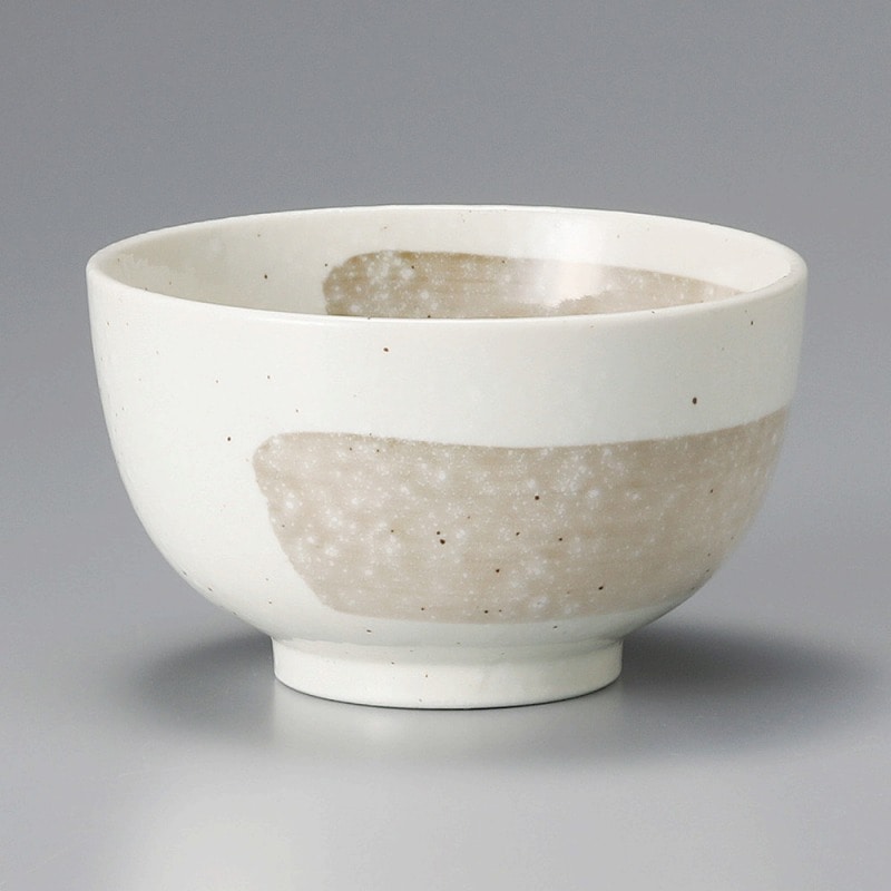 金正陶器 粉引茶刷毛4.0京丼 1個(ご注文単位1個)【直送品】