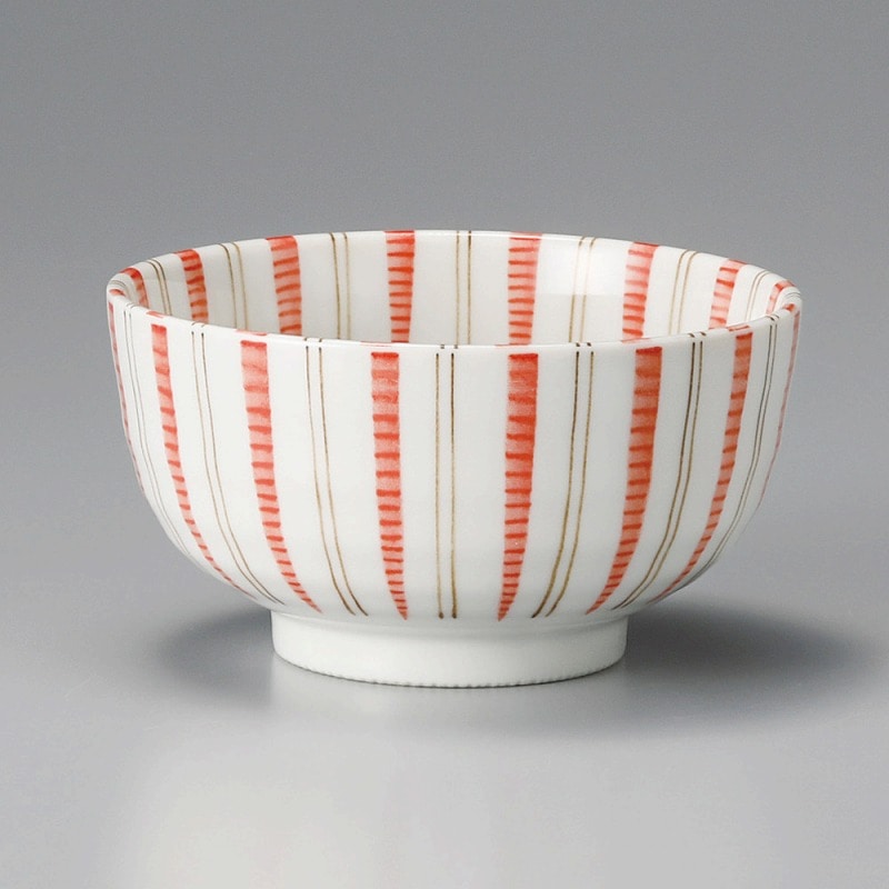 金正陶器 千段十草赤4.0丼 1個(ご注文単位1個)【直送品】