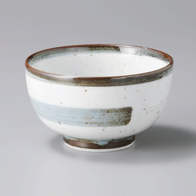 金正陶器 雪見刷毛夏目4.0丼 1個(ご注文単位1個)【直送品】
