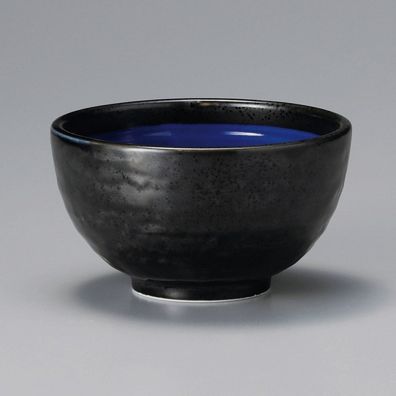 金正陶器 南蛮ブルー石目4.0丼 1個(ご注文単位1個)【直送品】