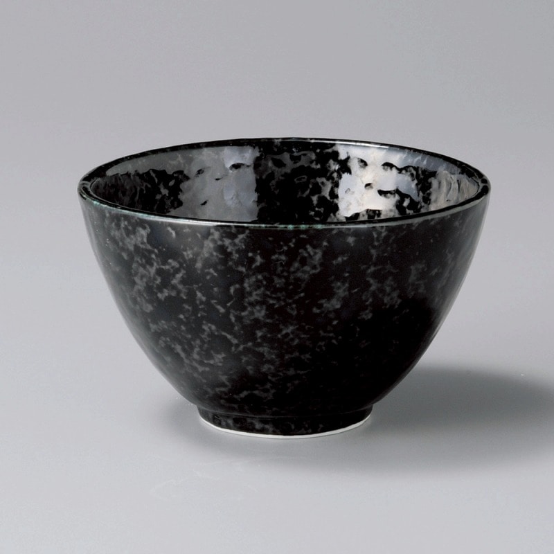 金正陶器 銀彩黒手捻り姫丼 1個(ご注文単位1個)【直送品】