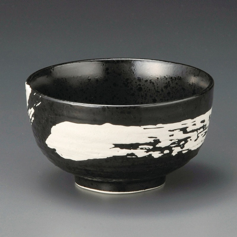 金正陶器 極刷毛黒ロクロ目4.0丼 1個(ご注文単位1個)【直送品】