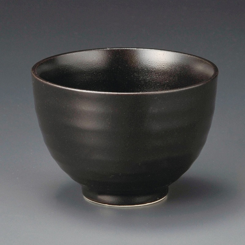 金正陶器 梨地黒多用丼 1個(ご注文単位1個)【直送品】