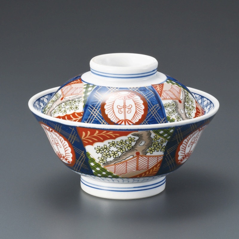 金正陶器 錦小桜6.0蓋丼 1個(ご注文単位1個)【直送品】