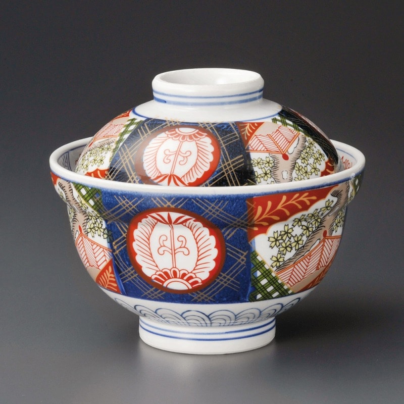 金正陶器 錦小桜5.5蓋丼 1個(ご注文単位1個)【直送品】