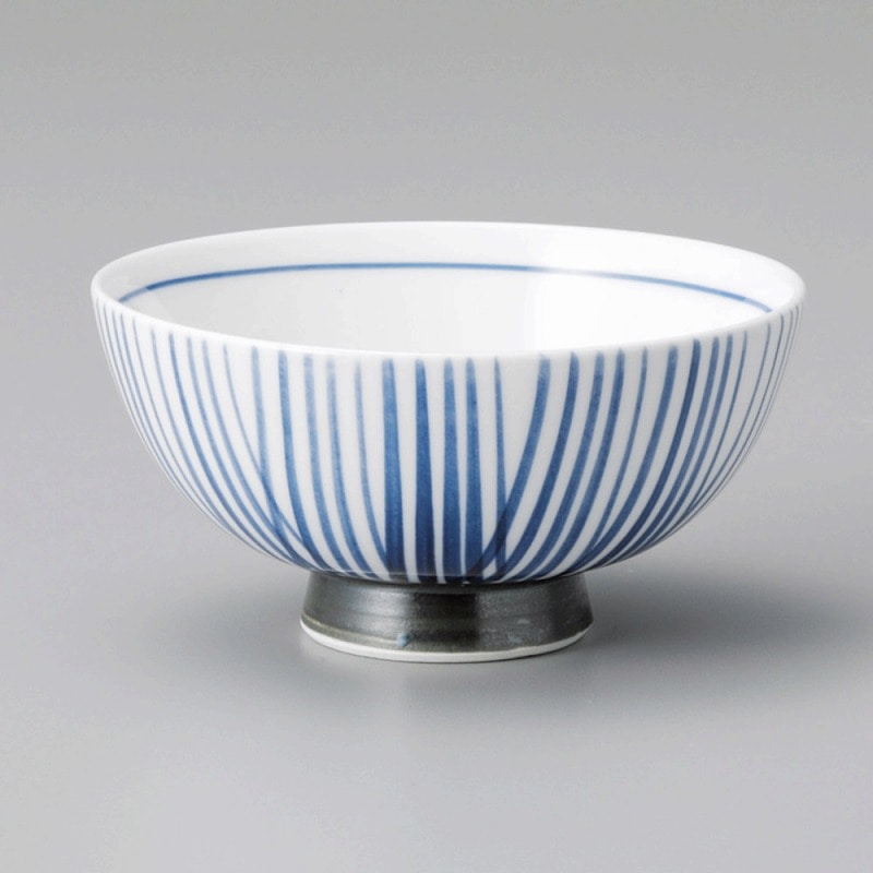 金正陶器 黒錆乱十草中平 1個(ご注文単位1個)【直送品】