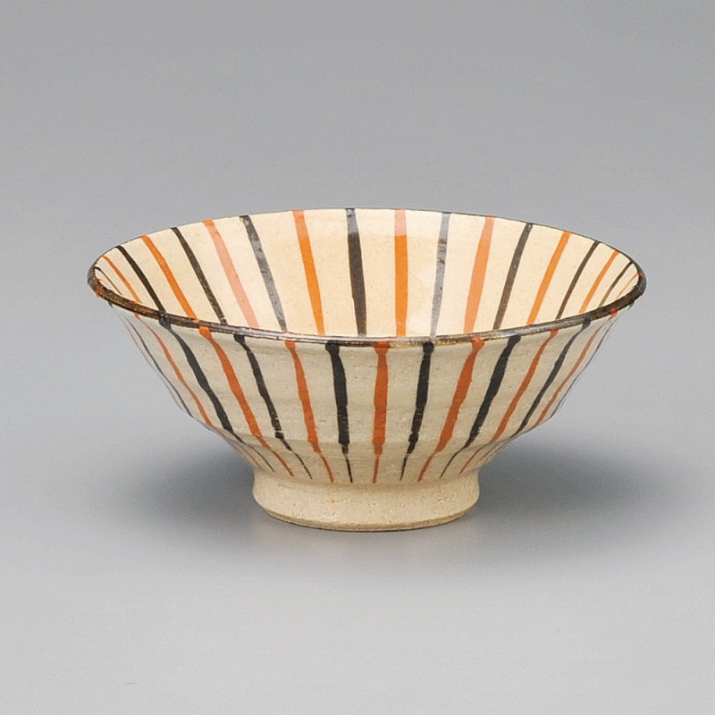 金正陶器 麦わら十草飯碗(小)(手造り) 1個(ご注文単位1個)【直送品】