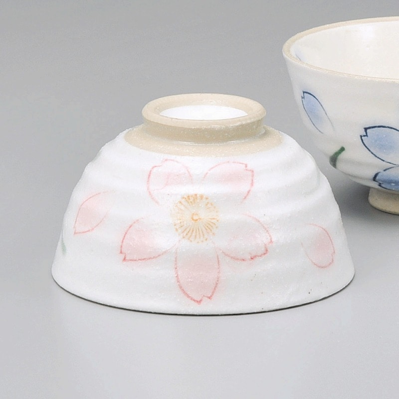 金正陶器 志野桜茶碗(赤) 1個(ご注文単位1個)【直送品】