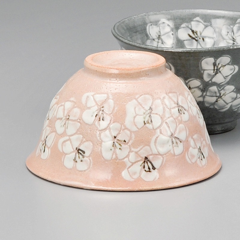 金正陶器 桜ピンク茶碗 1個(ご注文単位1個)【直送品】