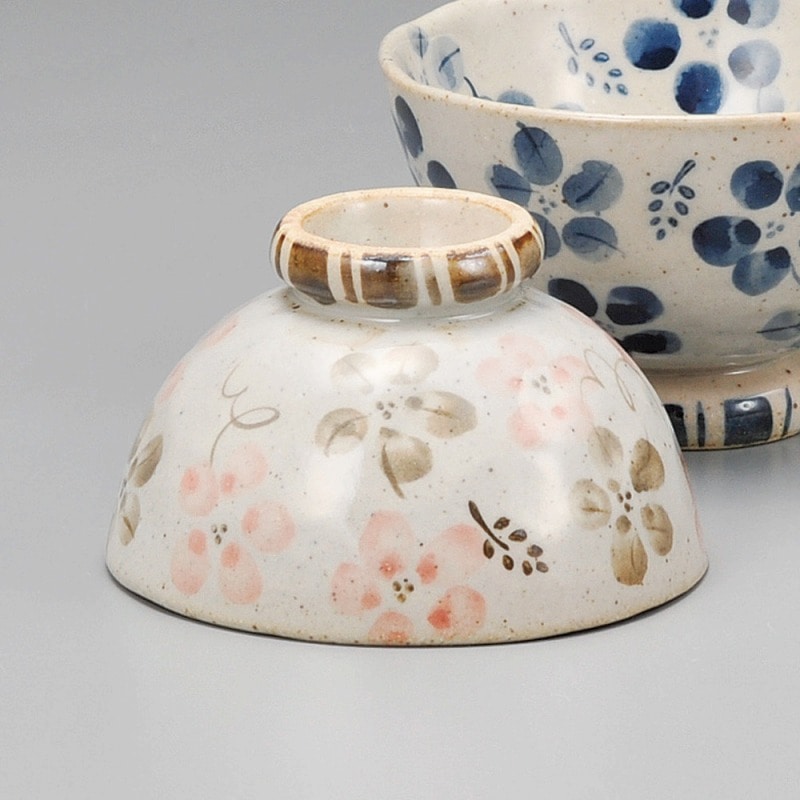 金正陶器 あい花中平(赤) 1個(ご注文単位1個)【直送品】