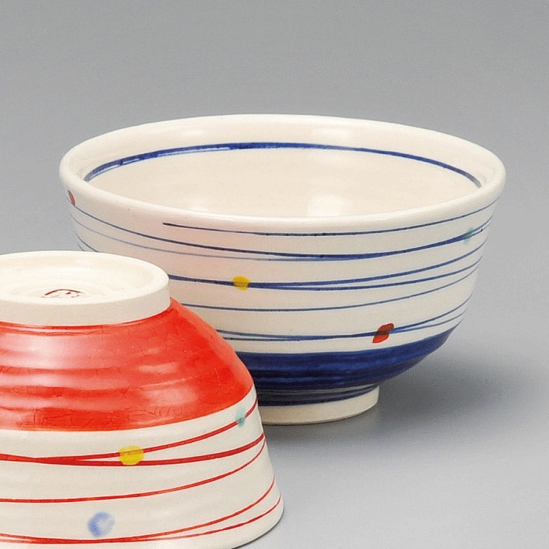 金正陶器 乱点大平(青) 1個(ご注文単位1個)【直送品】