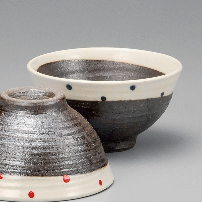 金正陶器 雪化粧青水玉丸碗 1個(ご注文単位1個)【直送品】
