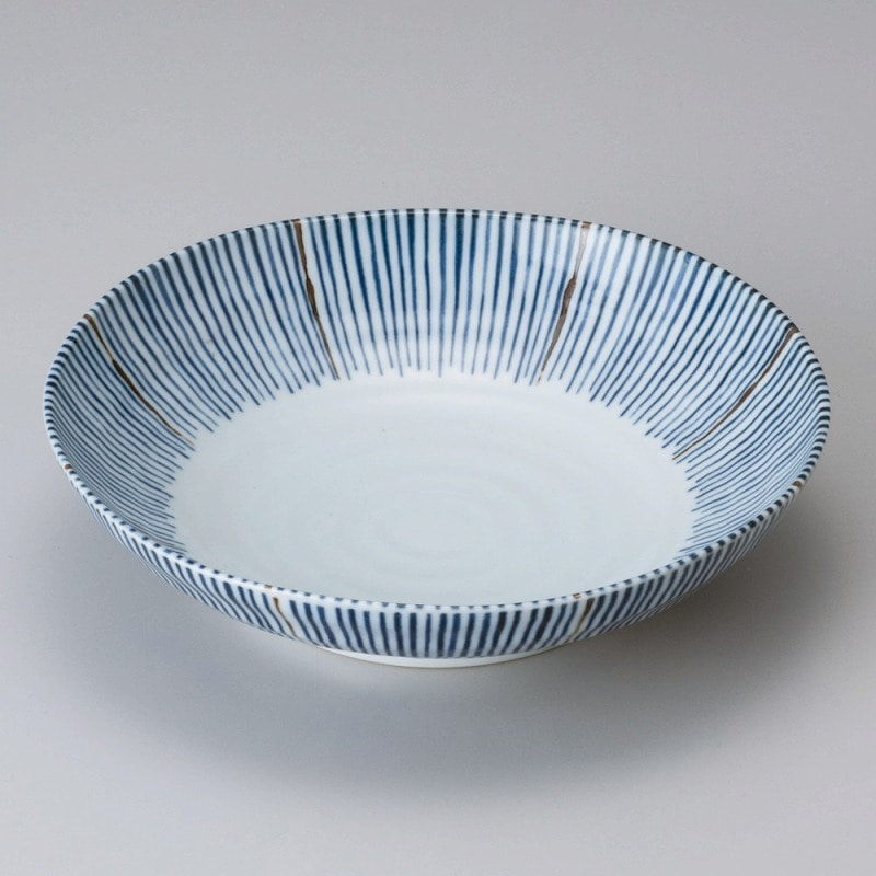 金正陶器 十草麺皿 1個(ご注文単位1個)【直送品】