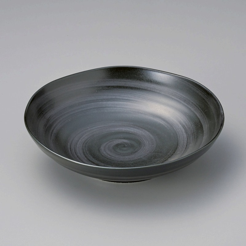金正陶器 銀彩天目麺皿 1個(ご注文単位1個)【直送品】