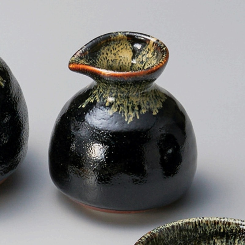 金正陶器 ゆず天目そば徳利(小) 1個(ご注文単位1個)【直送品】