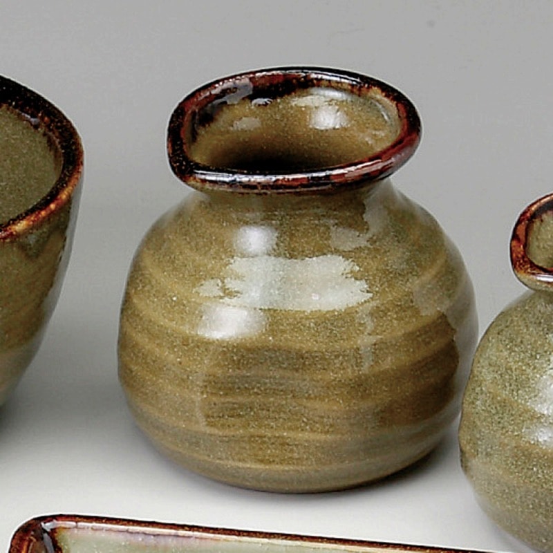 金正陶器 唐津2人用そば徳利 1個(ご注文単位1個)【直送品】