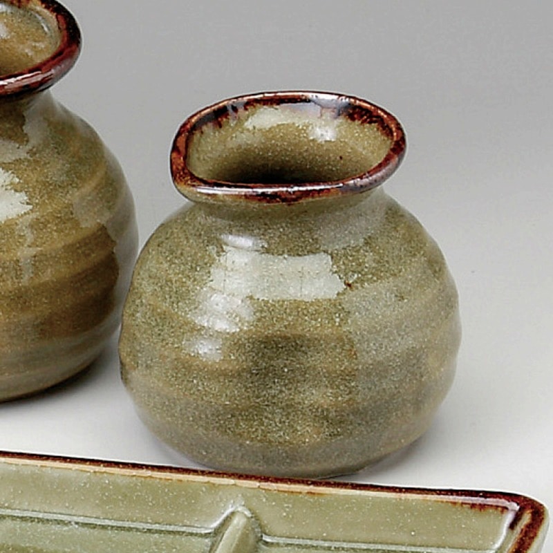 金正陶器 唐津1人用そば徳利 1個(ご注文単位1個)【直送品】
