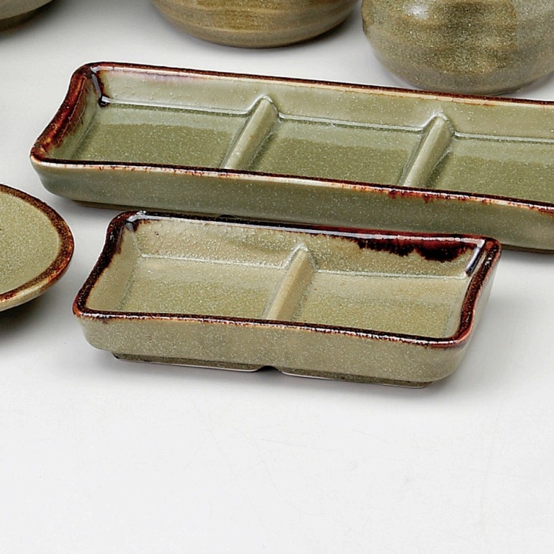金正陶器 唐津二品皿 1個(ご注文単位1個)【直送品】