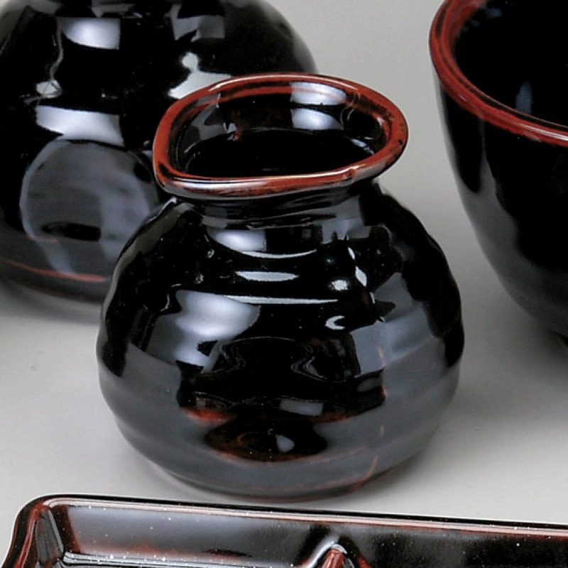 金正陶器 天目一人用そば徳利 1個(ご注文単位1個)【直送品】