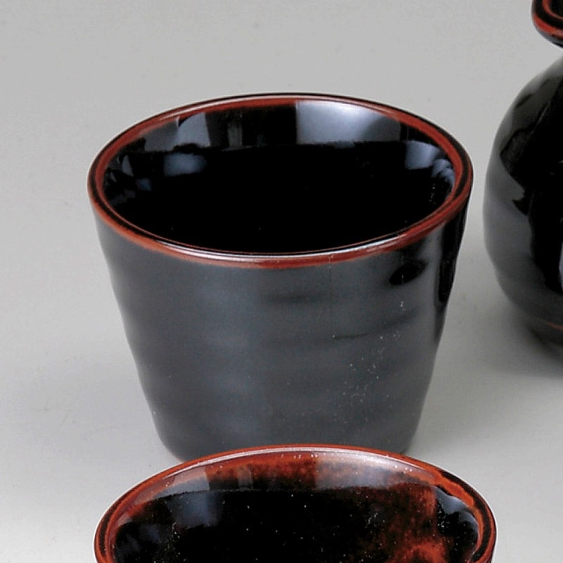金正陶器 天目そば千代口(大) 1個(ご注文単位1個)【直送品】