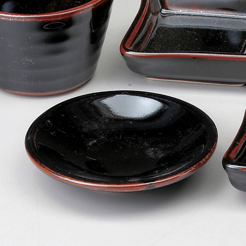 金正陶器 天目丸薬味皿 1個(ご注文単位1個)【直送品】
