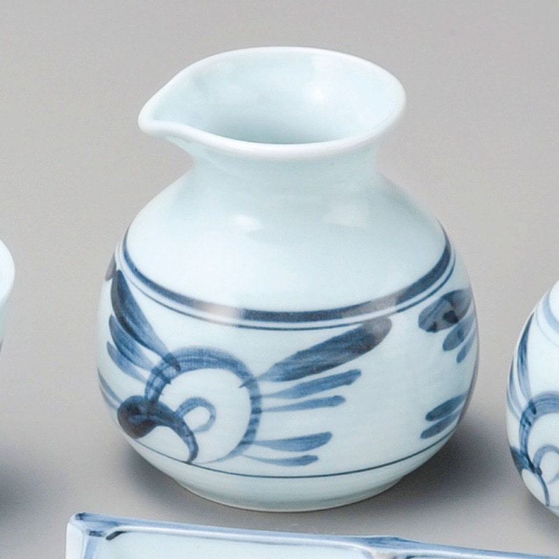 金正陶器 青磁砥部風ソバ徳利(大) 1個(ご注文単位1個)【直送品】