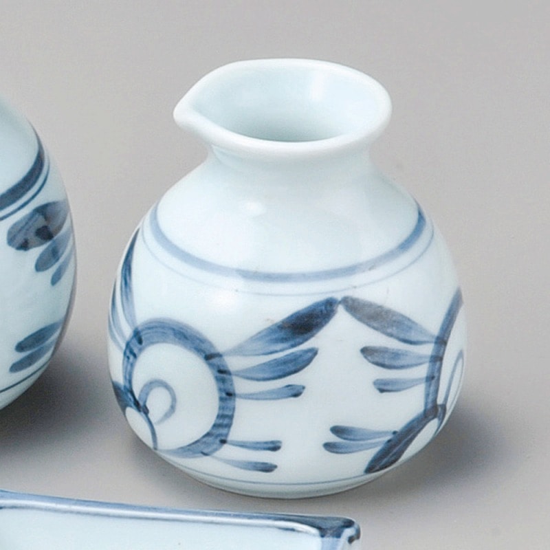 金正陶器 青磁砥部風ソバ徳利(小) 1個(ご注文単位1個)【直送品】