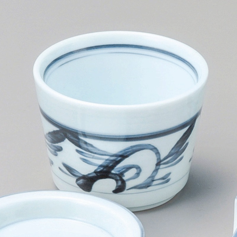 金正陶器 青磁砥部風ソバ千代口 1個(ご注文単位1個)【直送品】