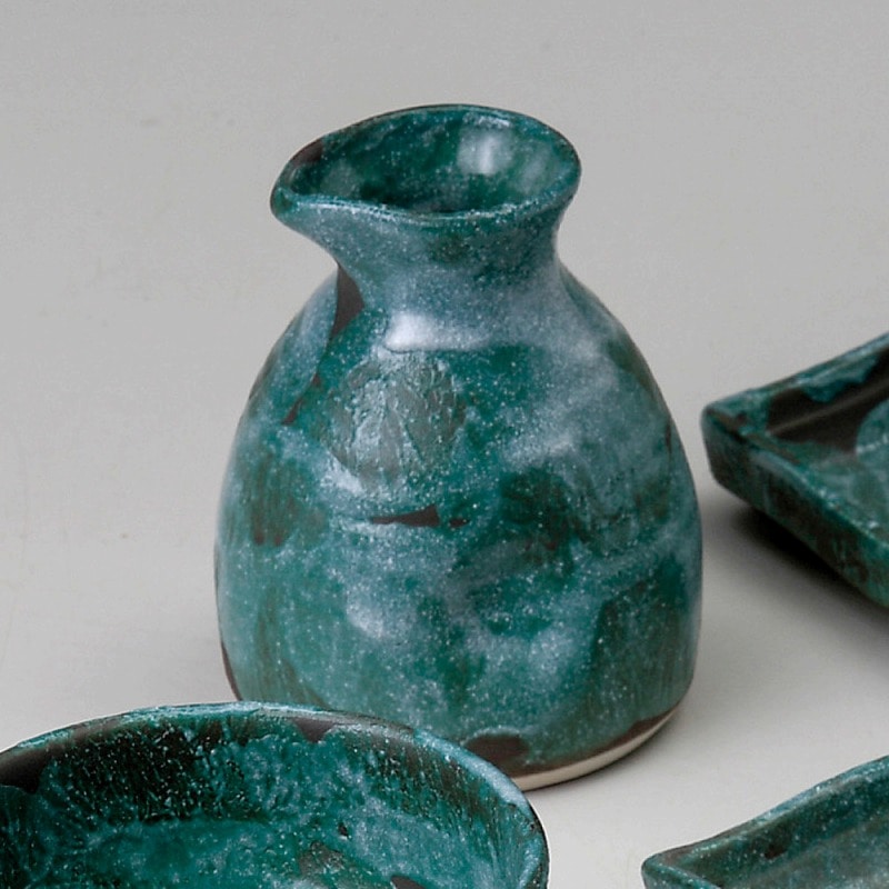 金正陶器 紺カスミそば徳利 1個(ご注文単位1個)【直送品】