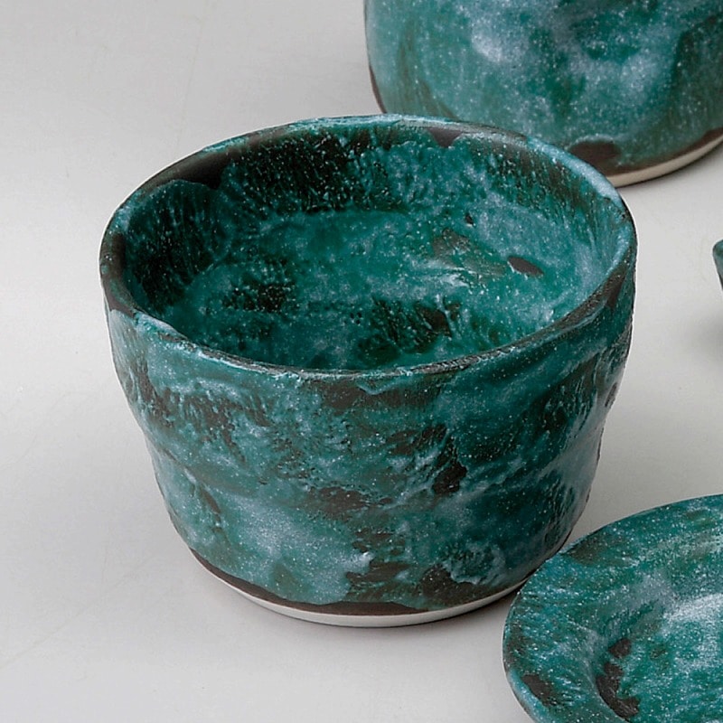 金正陶器 紺カスミそば千代口 1個(ご注文単位1個)【直送品】
