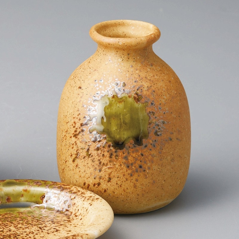 金正陶器 伊賀の里1号そば徳利 1個(ご注文単位1個)【直送品】
