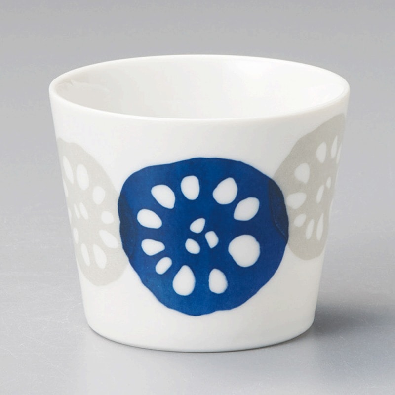 金正陶器 れんこん青軽量そば千代口 1個(ご注文単位1個)【直送品】