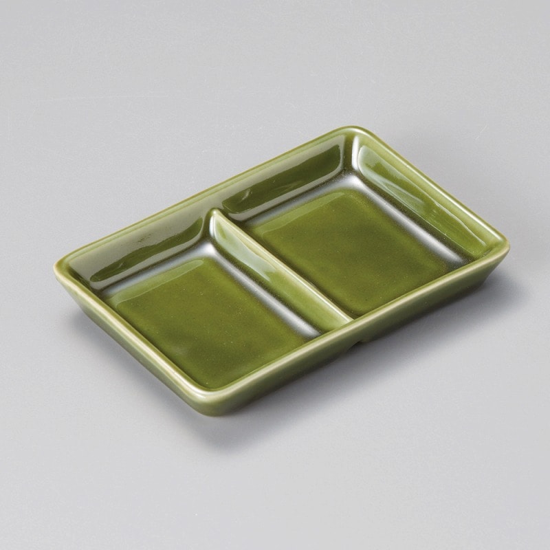 金正陶器 織部仕切皿 1個(ご注文単位1個)【直送品】