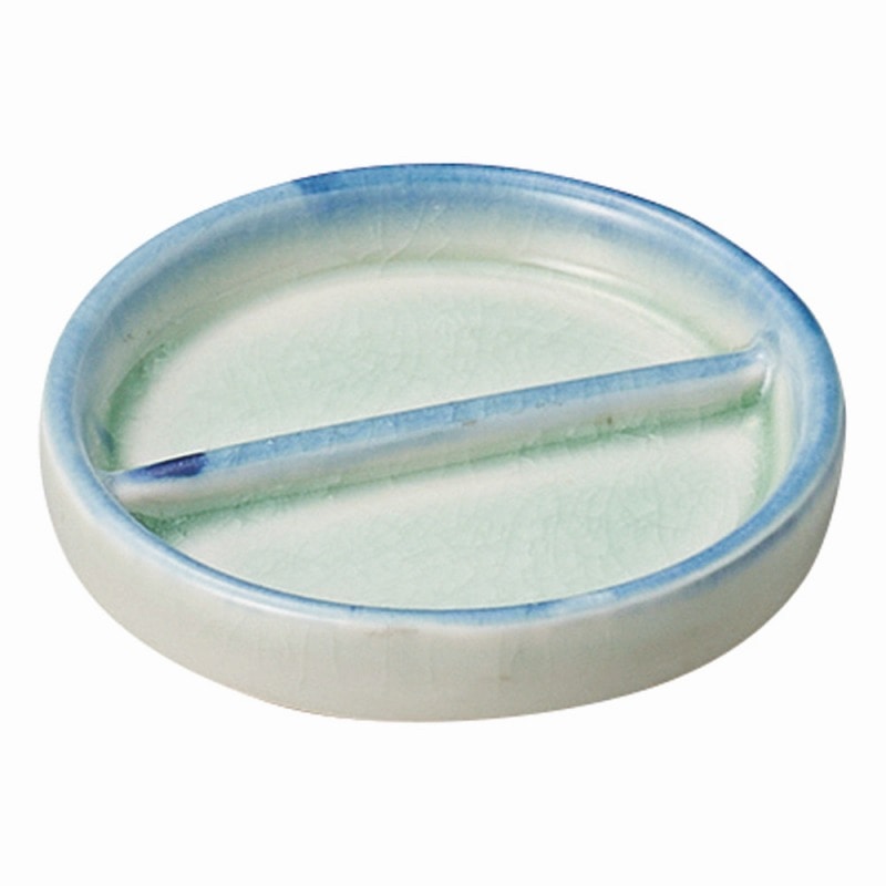金正陶器 御深井丸型二品皿 1個(ご注文単位1個)【直送品】