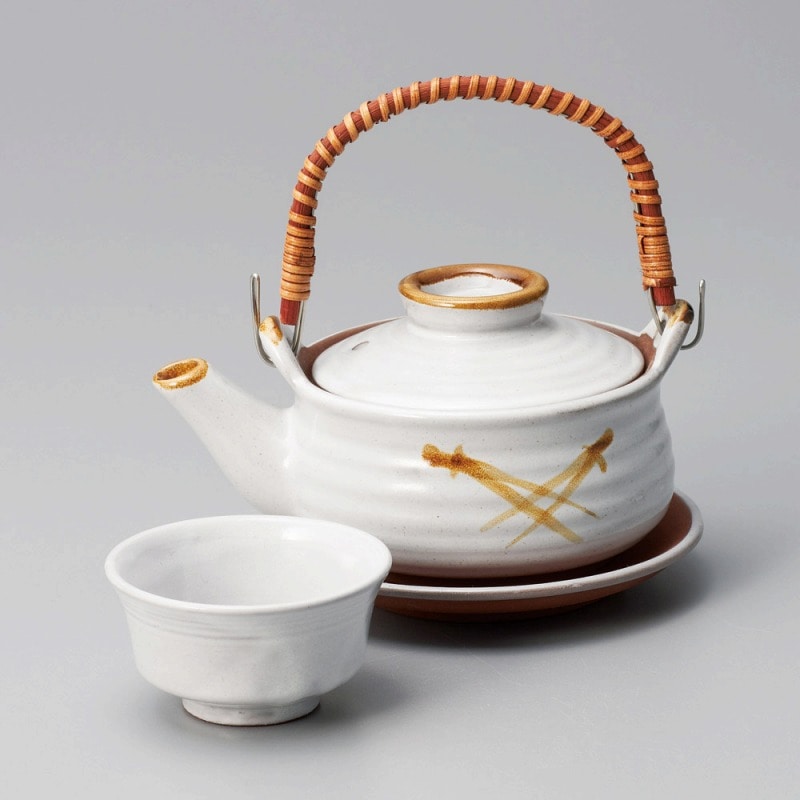 金正陶器 白松葉切立土瓶むし 1個(ご注文単位1個)【直送品】