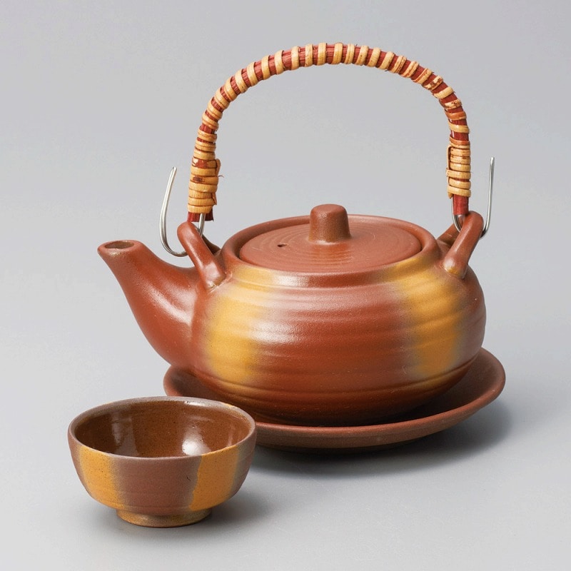 金正陶器 鉄彩丸型土瓶むし 1個(ご注文単位1個)【直送品】