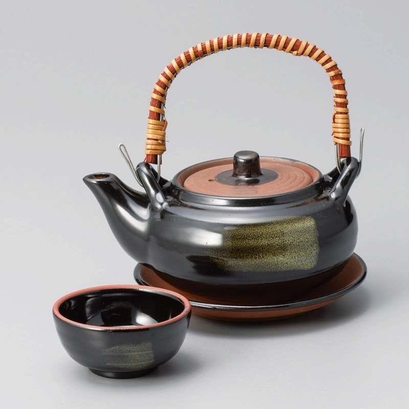 金正陶器 天目丸形土瓶むし 1個(ご注文単位1個)【直送品】
