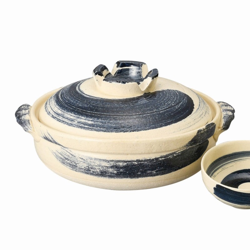 金正陶器 ゴスハケメ7号深鍋 1個(ご注文単位1個)【直送品】