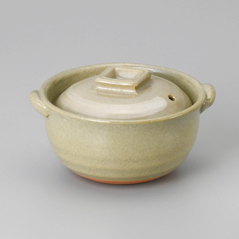 金正陶器 京風白刷毛目4号深鍋 1個(ご注文単位1個)【直送品】