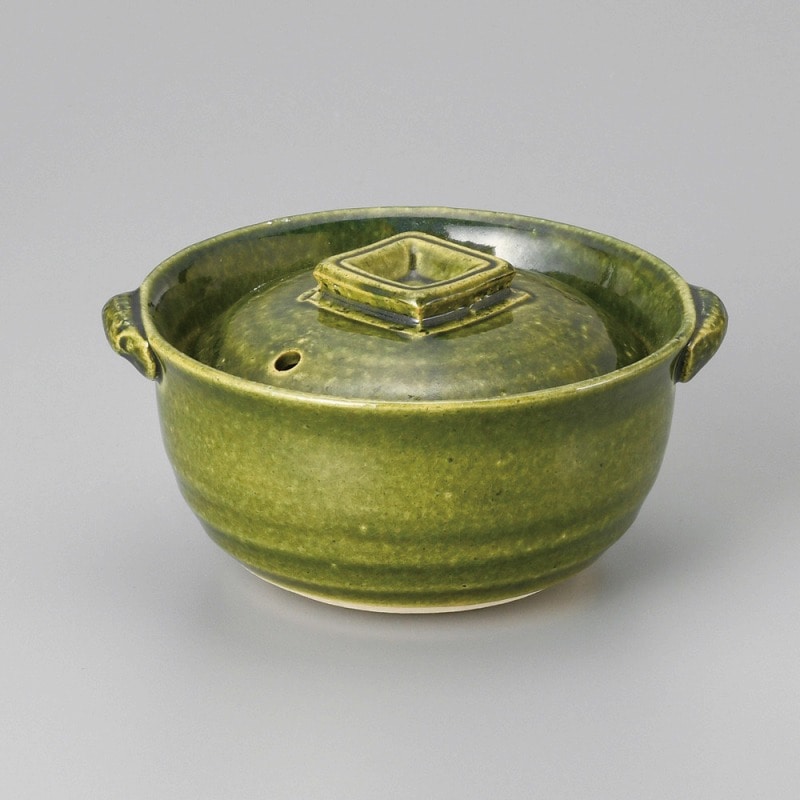金正陶器 織部4号深鍋 1個(ご注文単位1個)【直送品】