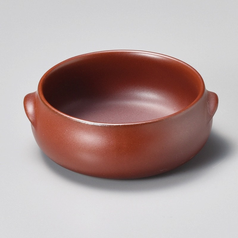 金正陶器 鉄釉耳付シチュー鍋(小) 1個(ご注文単位1個)【直送品】
