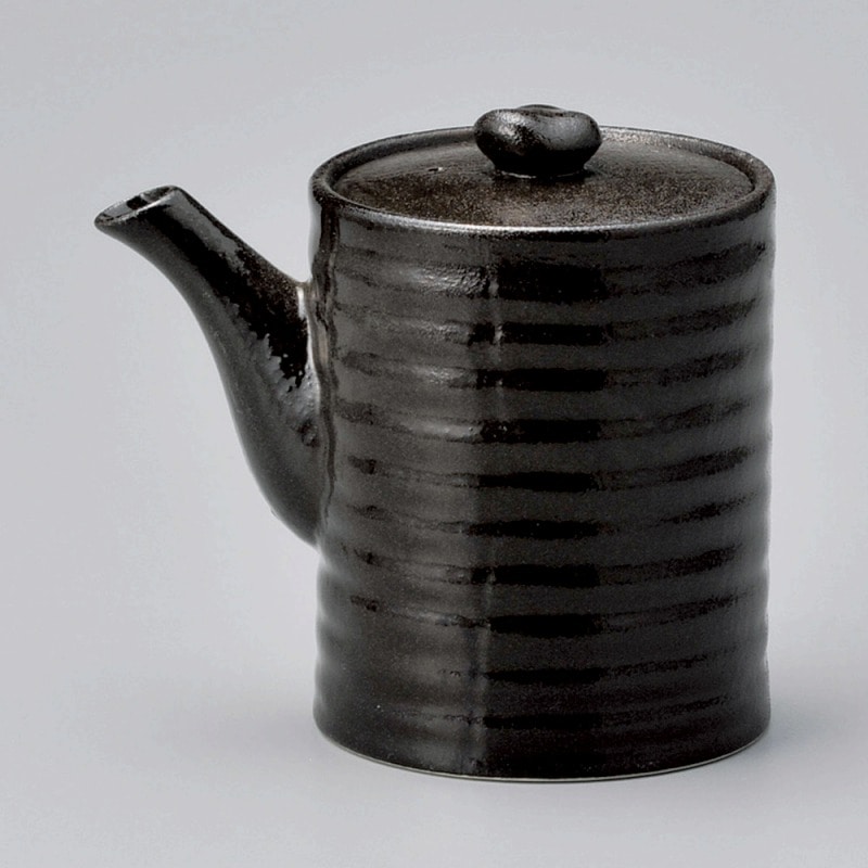 金正陶器 瀬戸黒中だし入 1個(ご注文単位1個)【直送品】
